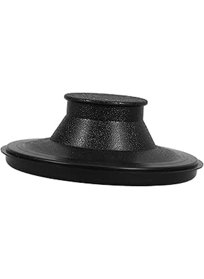 Modern Black Sink Stopper Rubber Drain Plug For Kitchen Bathroom Universal Fit - Image 1