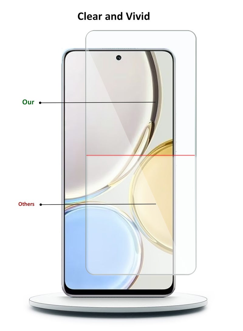 Wtech Premium Series Curved Edges 9H 2.5D Tempered Glass Screen Protector For Honor X9 5G Clear - Image 4