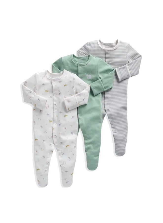 أطقم ثلاثية القطع للرضع والأطفال، تصميم خريف وربيع