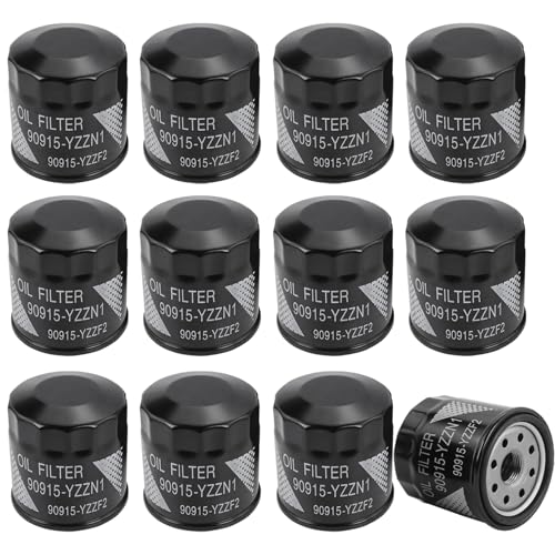 Kefly 90915-YZZF2 Engine Oil Filters 90915-YZZN1 Fits for Toyota RAV4 Camry Corolla Prius Highlander Avalon Lexus Replaces 90915-10009 90915-YZZE1 (12-Pack) - Image 1