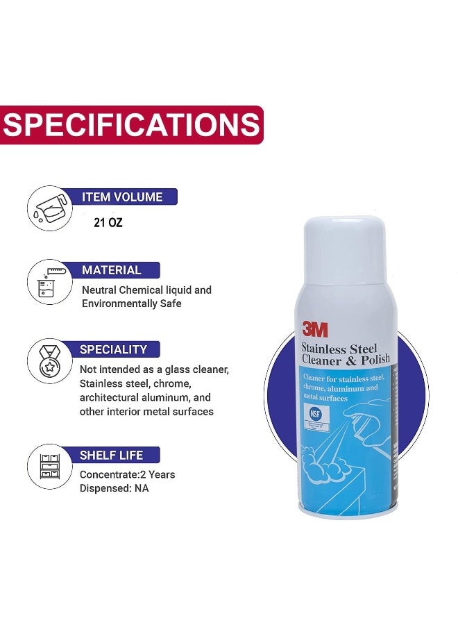 3M 3M Stainless Steel Cleaner And Polish - Image 3