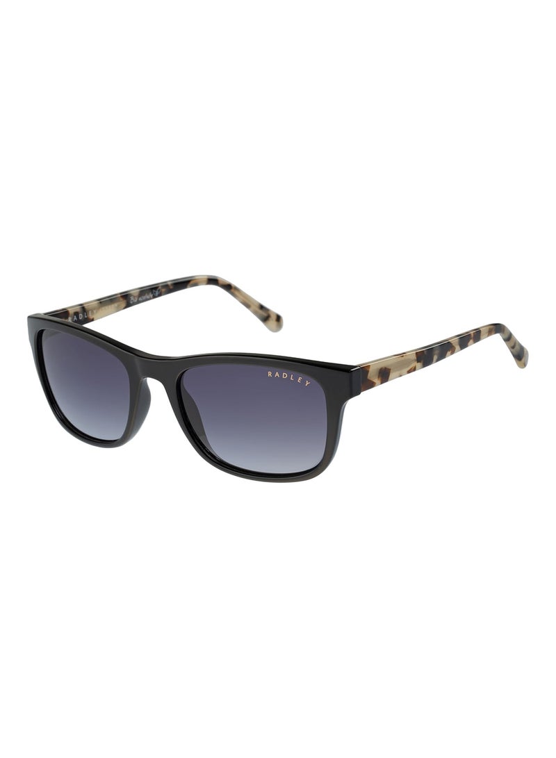 Radley نظارات شمسية نسائية كلاسيكية مربعة صغيرة RDS-6526 سوداء 54 مم - Image 1