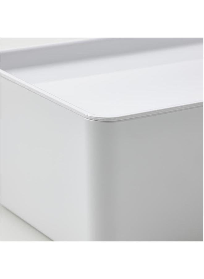 إيروريكس صندوق مع غطاء أبيض 13X18X8 سم - Image 2