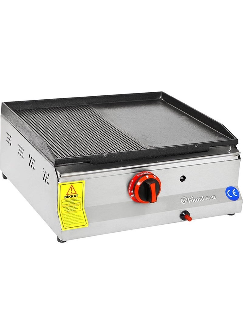 Himaksan Industrial 50 Natural Gas 50 cm Cast Iron Grill 