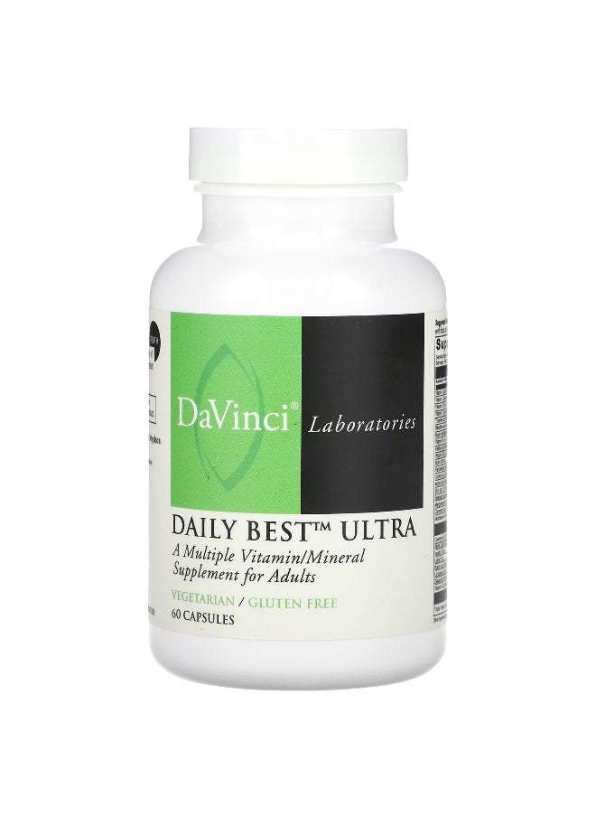 DaVinci Laboratories DaVinci Laboratories, Daily Best Ultra, 60 Capsules  - Image 1