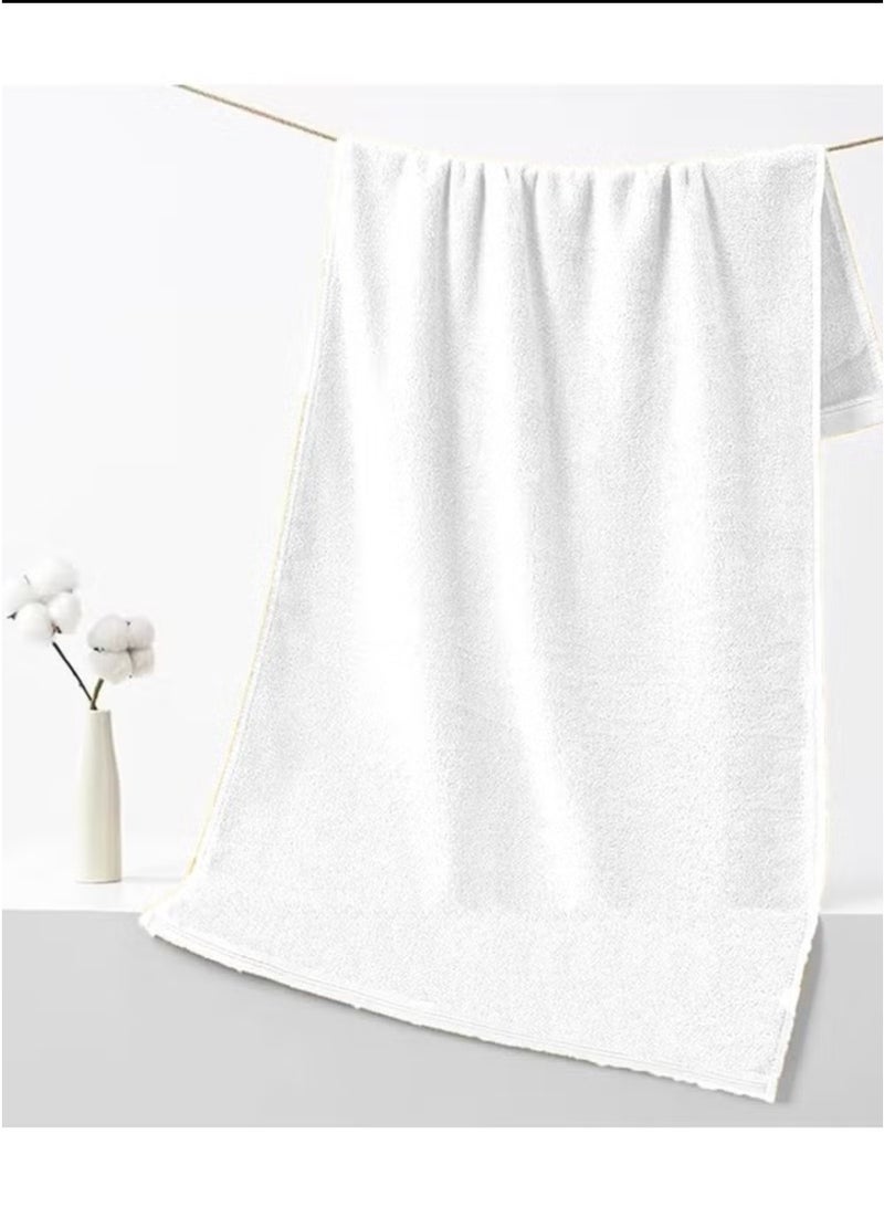 Blueberry Pack of 4 - Hand Towel -100% cotton Medium Size (50x100 cm) Highly Absorbent And Super Durable, Color - White - Image 4