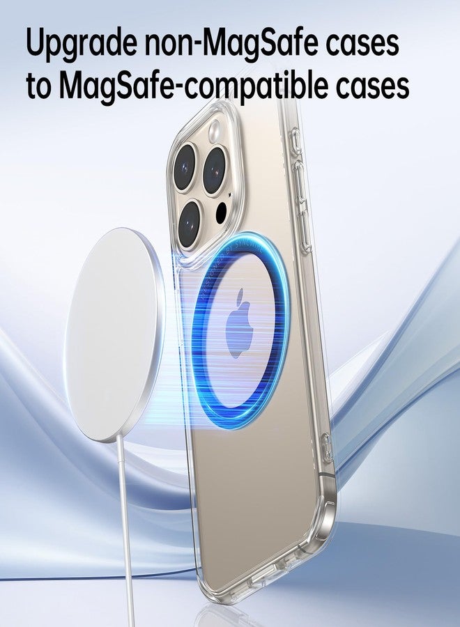 Syncwire Magnetic Metal Ring(3 Pack), Compatible with MagSafe Sticker, Support Wireless Charging, Universal Magnetic Conversion Kit for iPhone, Galaxy, All Phones & Standard Cases - Image 2