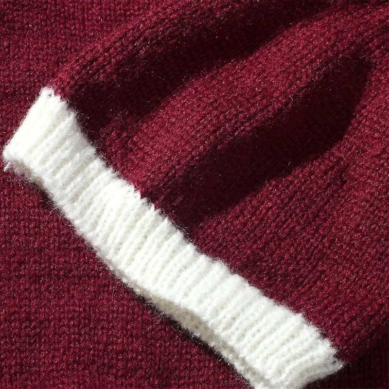 Christmas Newborn Photography Hat Set Red Santa Costume Photo Props - Image 5