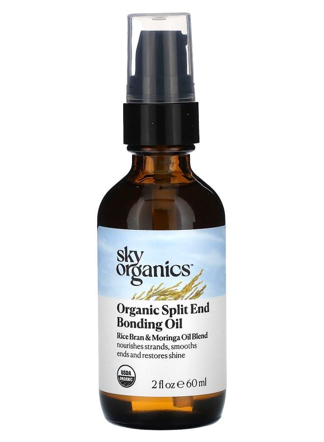 Sky Organics Organic Split End Bonding Oil 2 fl oz (60 ml)