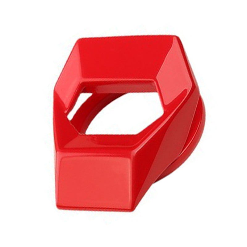 Engine Start Stop Button Cover Zinc Alloy Zinc Alloy Push Start Button Cover - Exquisite Workmanship Flip Design Ignition Key Switch Cover for Most Cars - Image 3