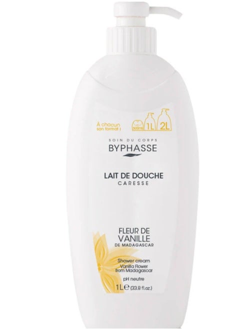 byphasse shower cream VANILLA 1L