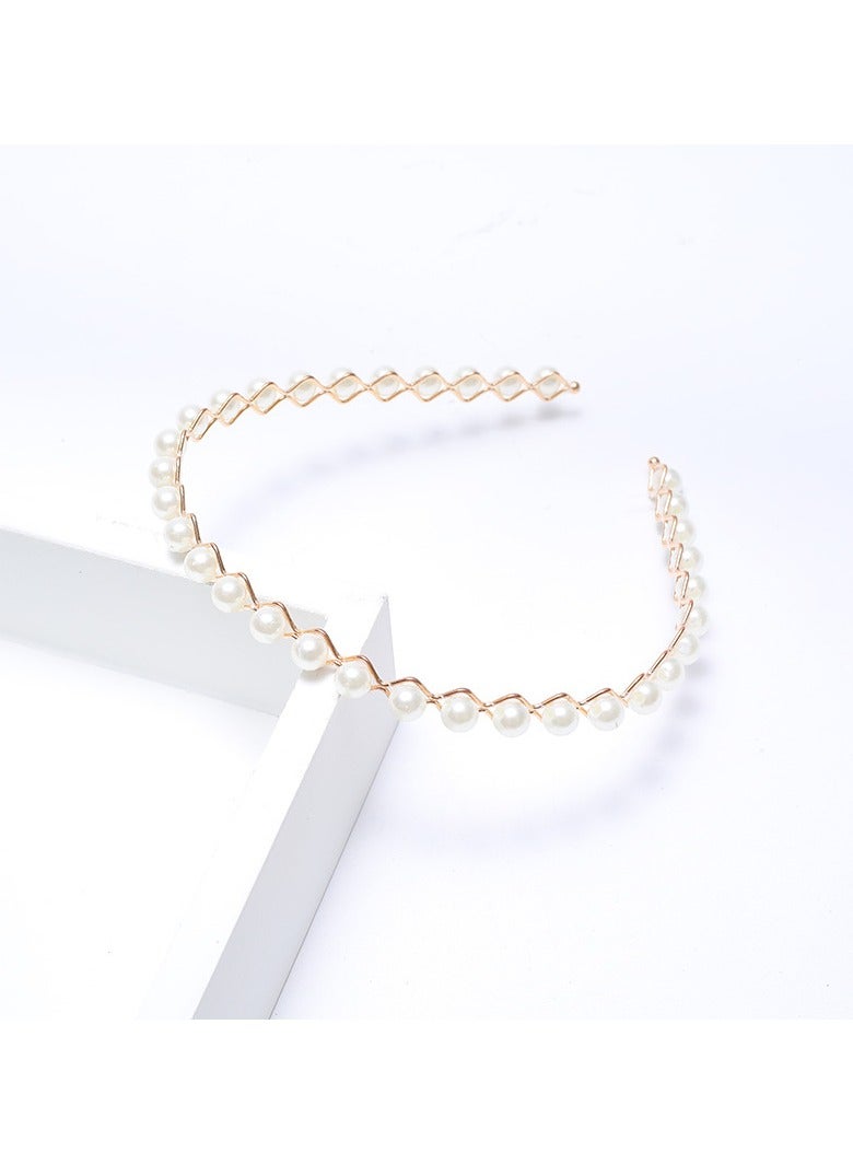 إسكدنيا Simple Temperament Wide Edge Headband