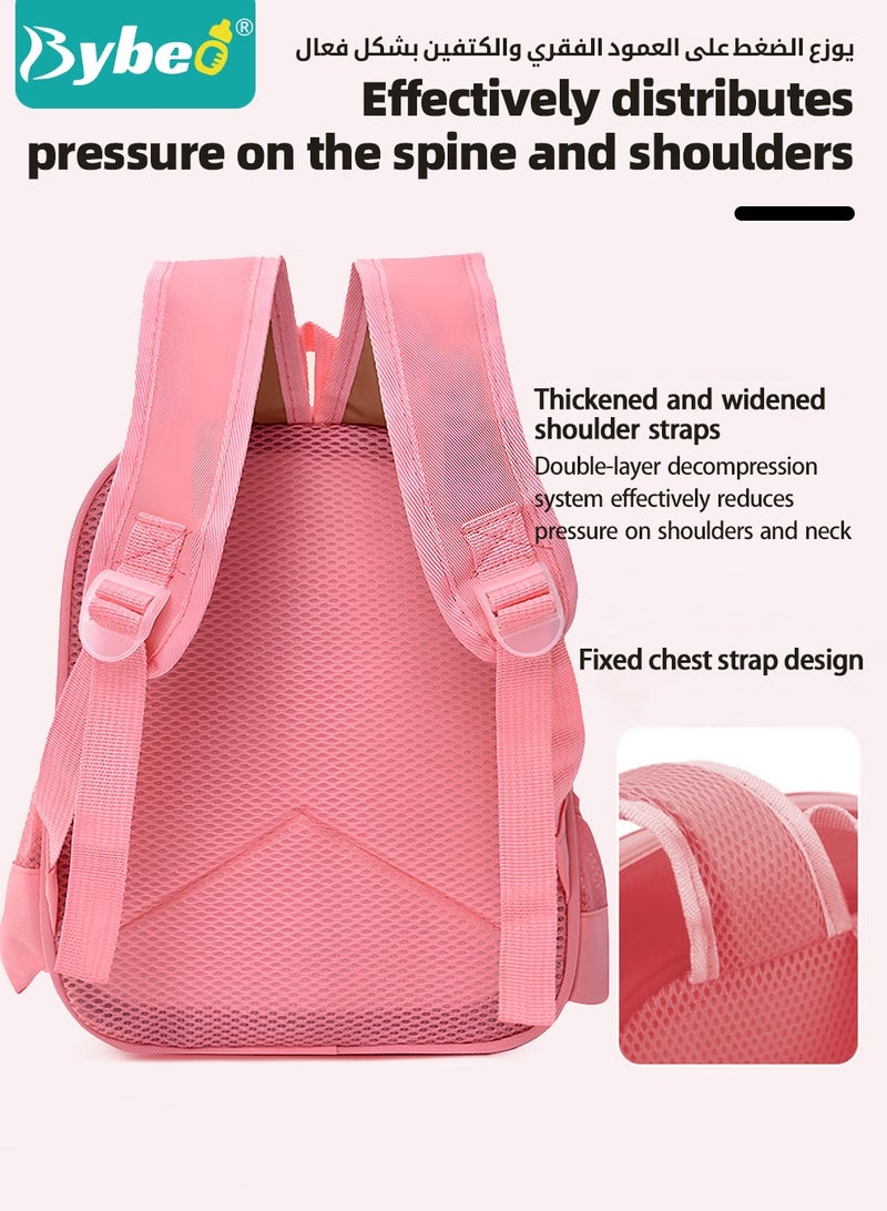 بيبو حقيبة ظهر للأطفال، حقيبة مدرسية للأطفال الصغار، حقيبة يومية صغيرة للأطفال، حقيبة روضة أطفال، حقيبة سفر كرتونية لطيفة للأولاد والبنات، مثالية لرياض الأطفال، السفر، والمدرسة. - Image 3