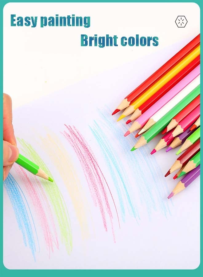 Generic 72 Count Colored Pencils for Adult Artists kids Coloring Books, Soft Core, Ideal for Drawing Blending Shading,Color Pencils Set, Gift for Adults Kids Beginners  - Image 5