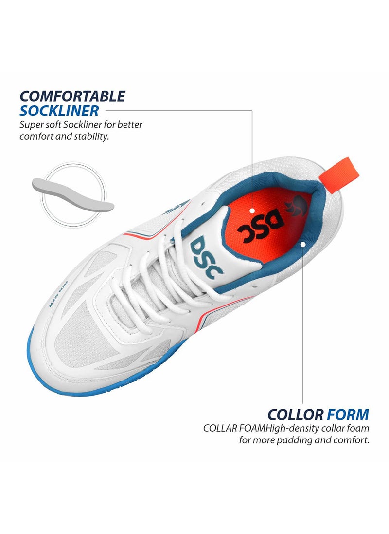 DSC Bolstr Badminton Shoes | Material: Ethylene Vinyl Acetate | Closure: Lace-Up | For Men and Boys | Ventilation & Sweat Absorption  - Image 3