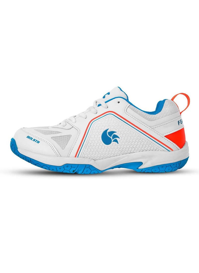 DSC Bolstr Badminton Shoes | Material: Ethylene Vinyl Acetate | Closure: Lace-Up | For Men and Boys | Ventilation & Sweat Absorption  - Image 1