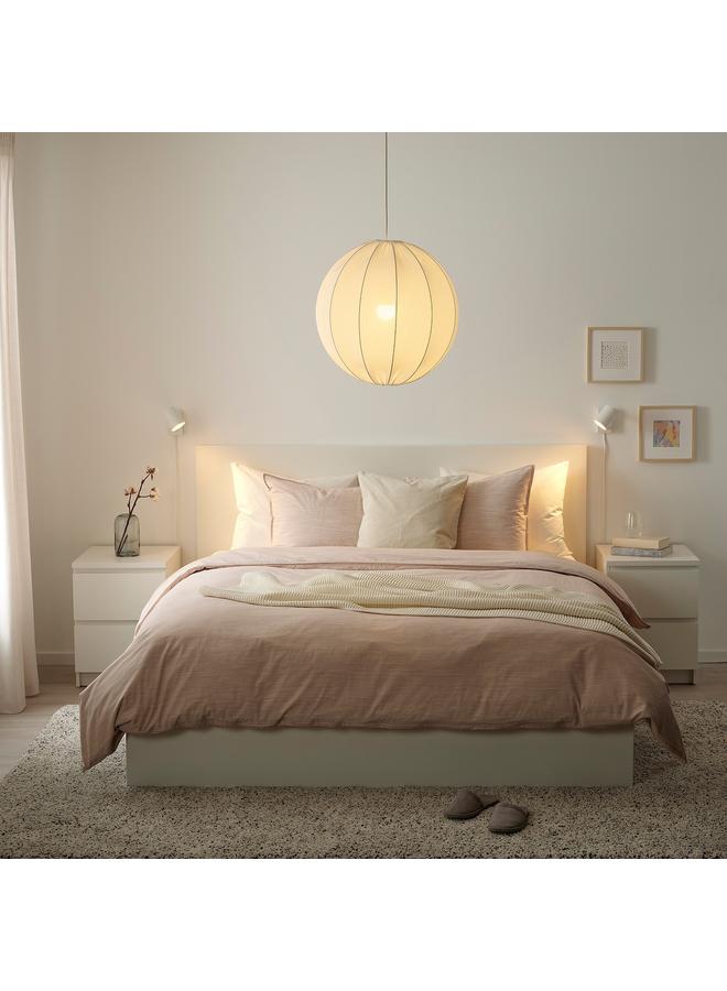 Zaboon Pendant lamp shade, round white, 50 cm - Image 2