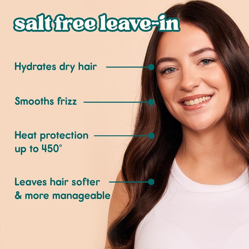 Nature Spell Rosemary Water Leavein Conditioner  Promotes Hair Growth Heat Protection Spray for Hair Detangles Smooths and Adds Shine with Ayurvedic Herbs for All Hair Types 150ml - Image 1