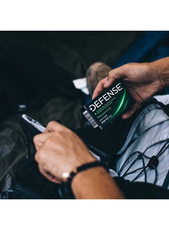 Murray & Lanman All Natural Peppermint Bar Soap for Men | Made by Wrestlers with Tea Tree Oil & Eucalyptus Oil to Promote Healthy Skin - Image 4