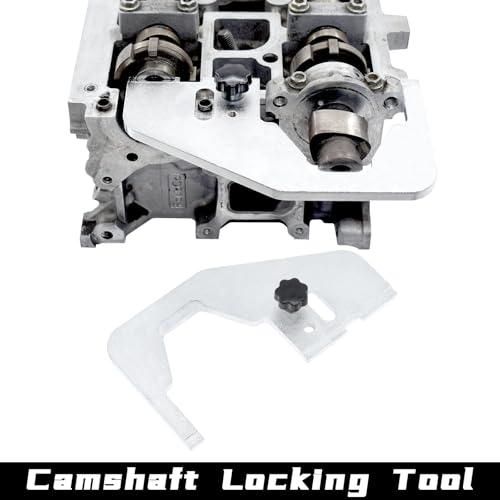 Yuesstloo Engine Camshaft Timing Locking Tool Kit, Compatible with Jaguar Land Rover Evoque 2.0T, Ford Focus Mondeo Lincoln 2.0 SCTi Ecoboost Ti-VCT, 2.3T Mustang 303-1594 303-1595 303-1565 303-1504 - Image 5