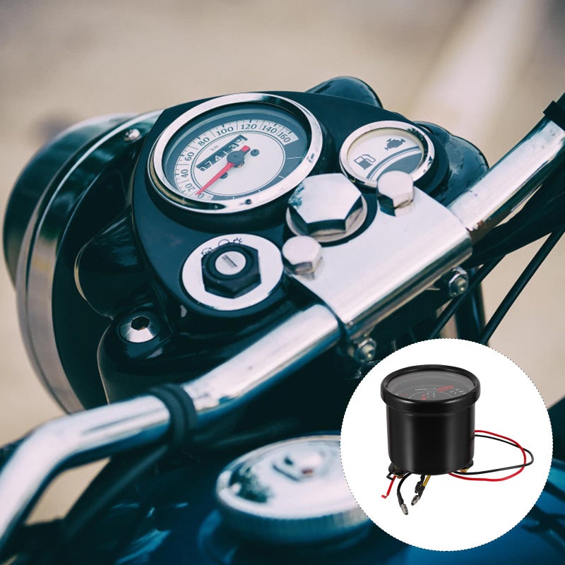 LED Motorcycle Speedometer with Backlit Display Gauge for Motorbike Modification - Image 5
