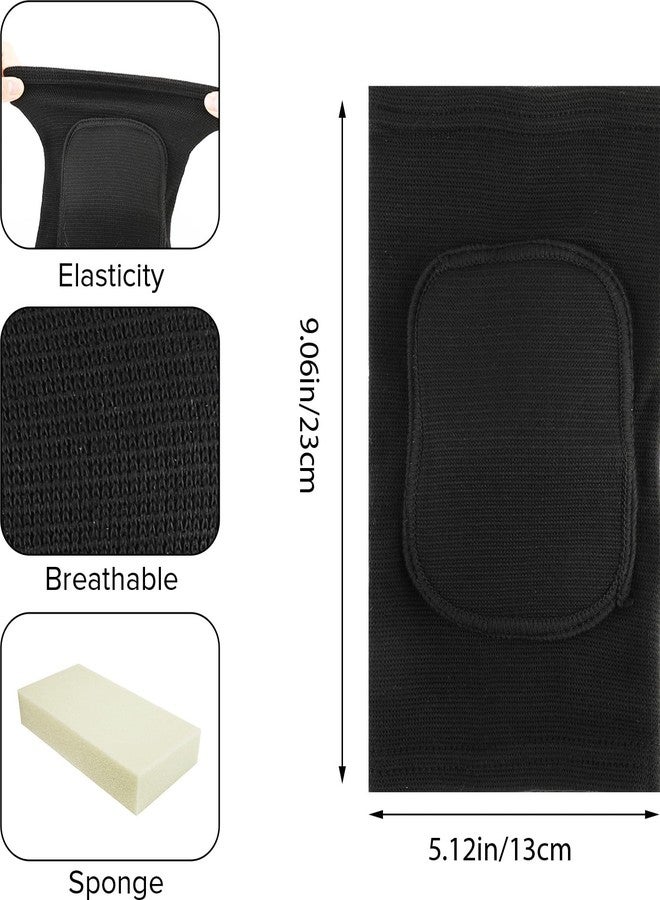 COMNICO Elbow Brace Sponge Fitness Elbow Support Compression Sleeve Breathable Anti-Collision Protective Arm Pads Strap Band for Workouts Tendonitis Arthritis Tennis Volleyball Basketball Golfers(M) - Image 2