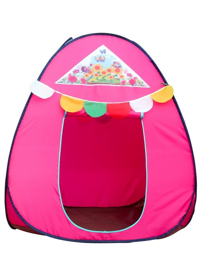 HomeCute Homecute Igloo Type Foldable Popup Kid's Play Tent House (Small Size Pink)  - Image 1