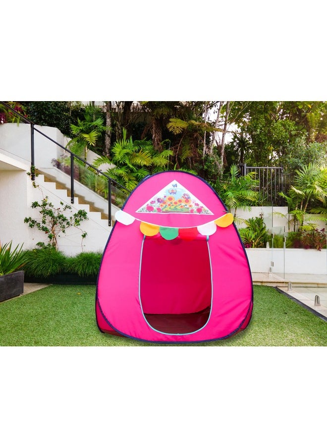HomeCute Homecute Igloo Type Foldable Popup Kid's Play Tent House (Small Size Pink)  - Image 5