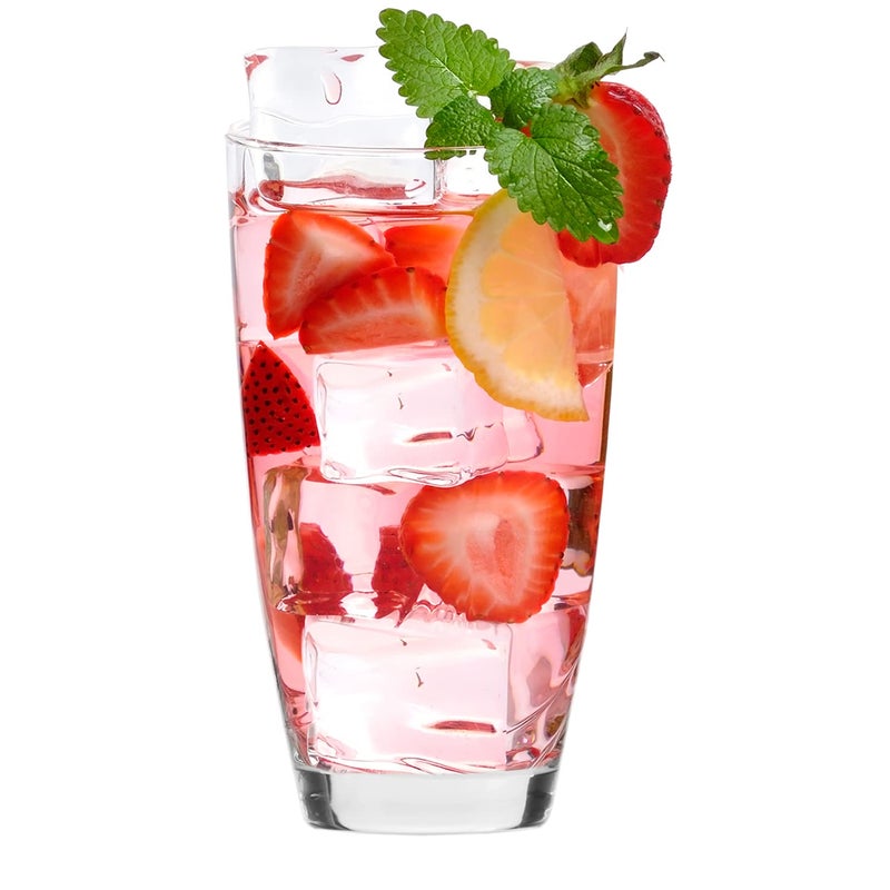 Krosno Tall Water Drinking Glasses Set of 6 169 oz Mixology Collection Ideal for Everyday Use Drinking Glasses LeadFree and Safe Dishwasher Safe Made in Europe