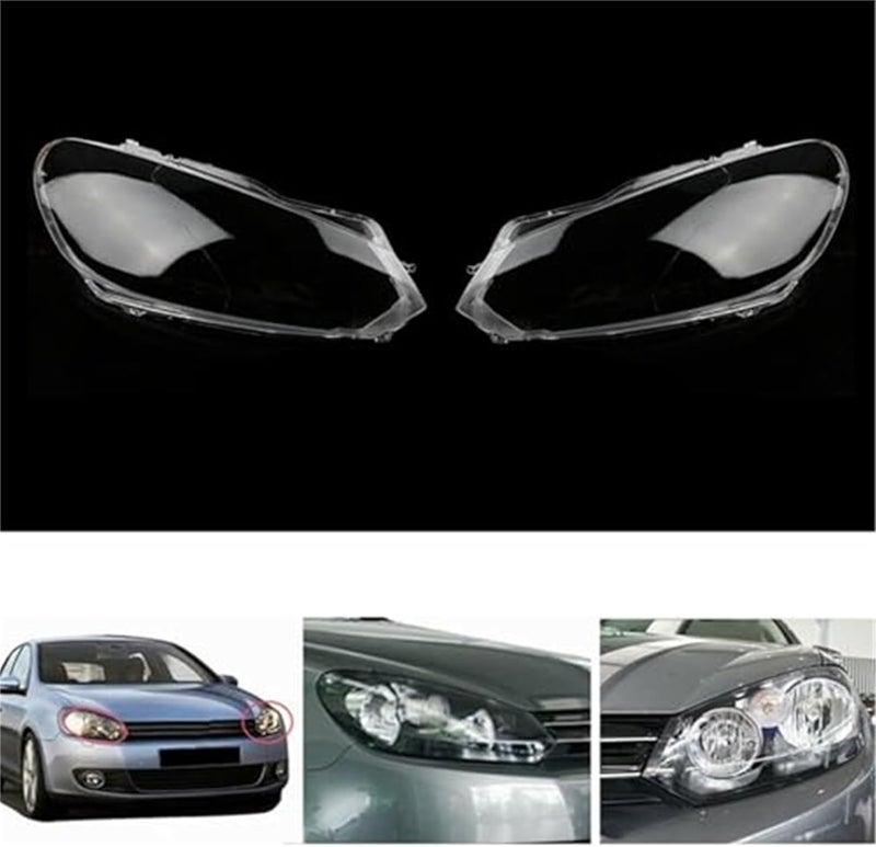 Wivplex Headlight Lens Cover for VW Golf MK6 R - Image 3