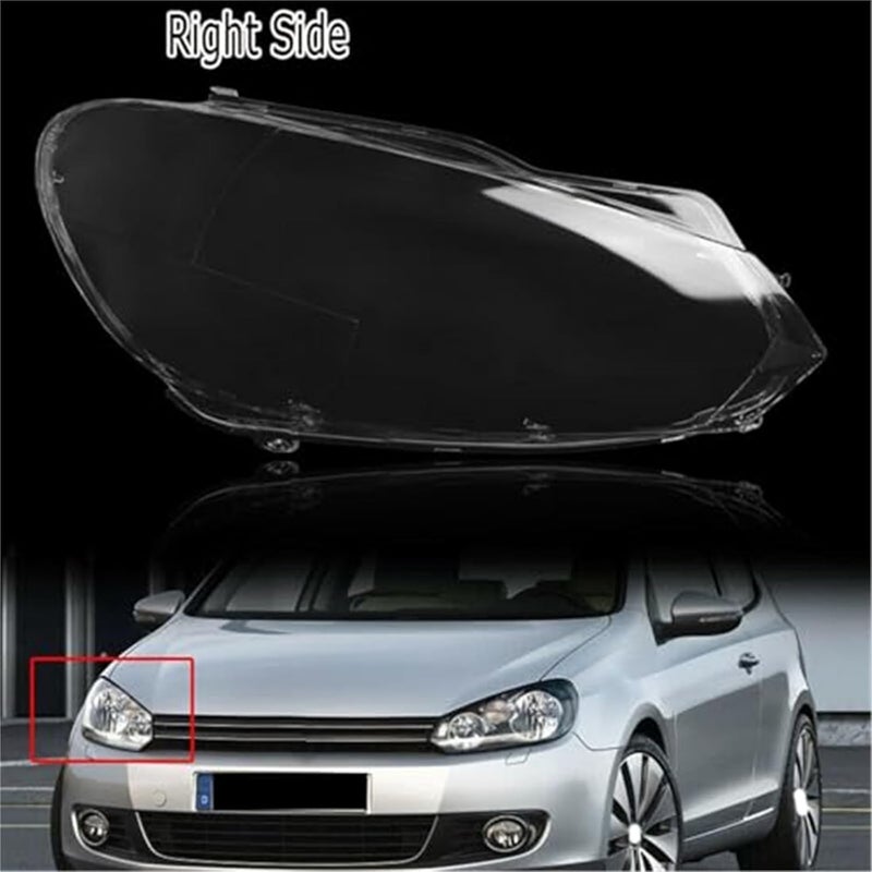 Wivplex Headlight Lens Cover for VW Golf MK6 R - Image 4