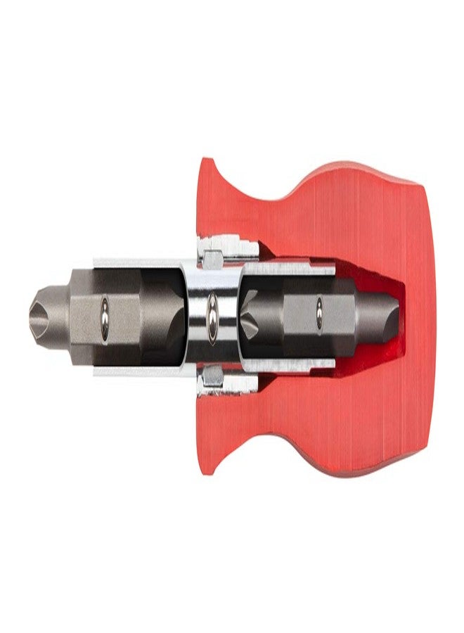 TEKTON 6-in-1 Phillips/Slotted Multi-Bit Driver (#1 x 3/16 in., #2 x 1/4 in., Red) | DMS18010 - Image 3