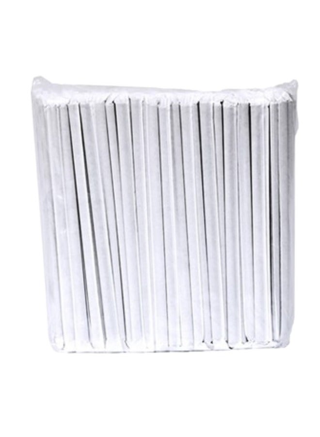 Halapack [200 PCS] Disposable Black Straw 6mm Straight Single Wrapped Jumbo Smoothie Straws Extra Wide Boba Bubble Tea Drinking Straws Black  - Image 3