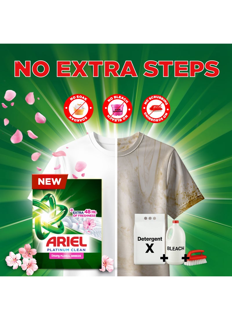 Ariel Fast Dissolving Laundry Detergent Powder With Floral Breeze Dual Pack 2 x 2.5kg - Image 4
