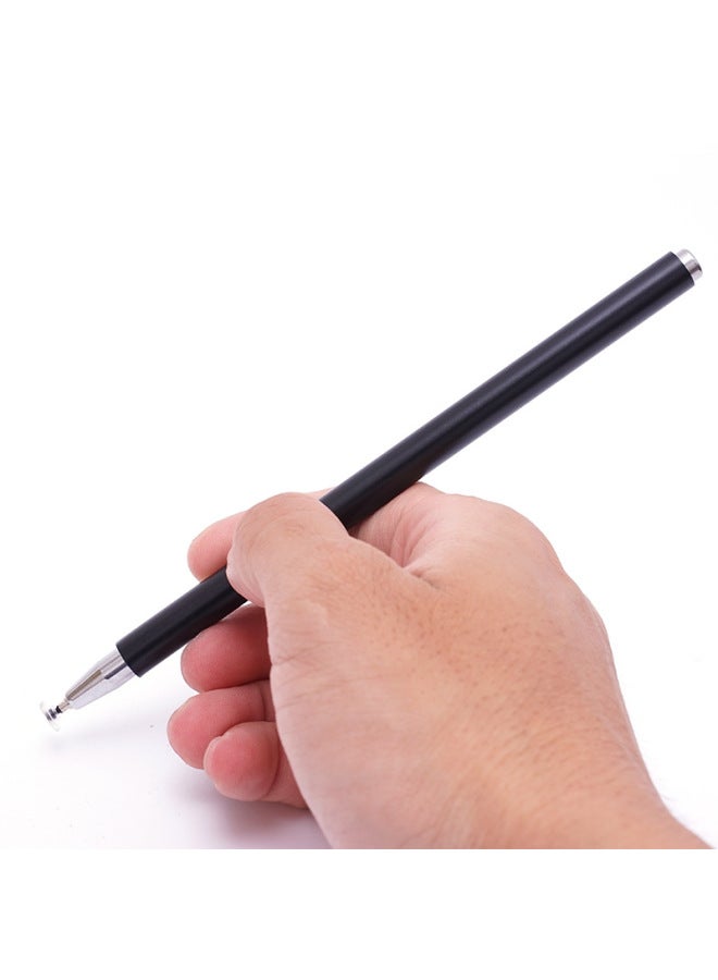 Loquat Tablet Painting Stylus Mobile Phone Touch Screen Touch Pen Disc Cloth Head Two-in-one Metal Touch Pen Manufacturer Supply-Color:Red  - Image 4