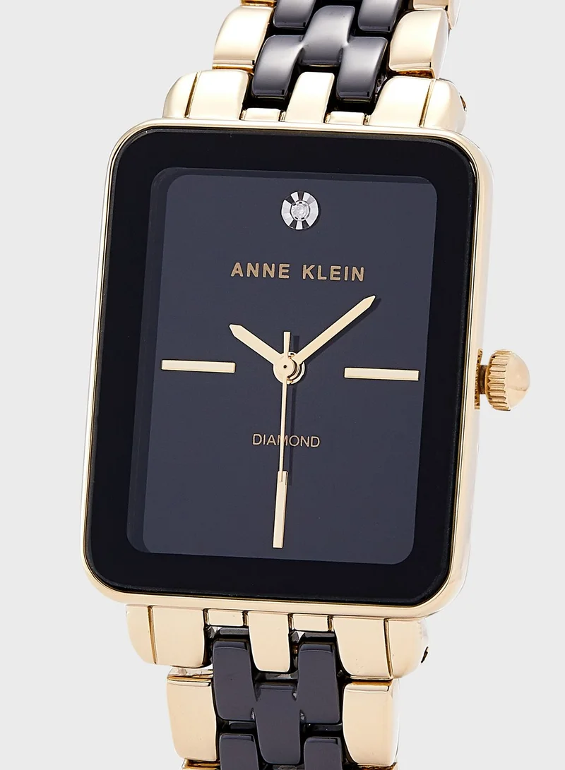 ANNE KLEIN Ak3668Bkgb Analog Watch