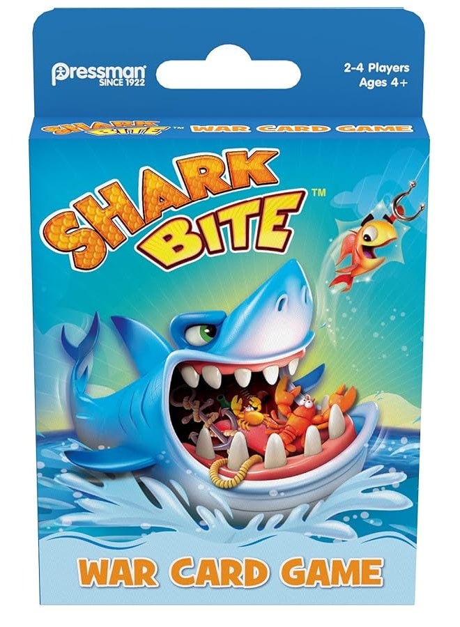 Pressman Shark Bite War Card Game - Ages 4 and Up, 2-4 Players - Image 2