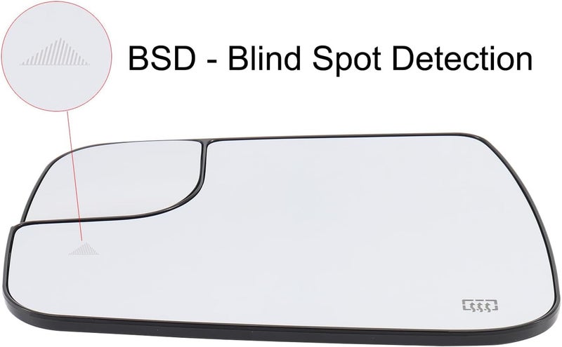 Tempsnow Driver Side Mirror Replacement for Dodge Ram - Image 4