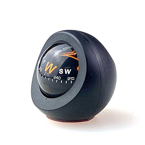 KanPas V28 Mini Automotive Dashboard Car Ball Compass (Black) - Image 1