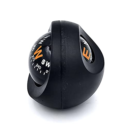 KanPas V28 Mini Automotive Dashboard Car Ball Compass (Black) - Image 3