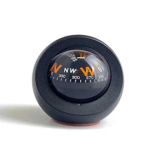 KanPas V28 Mini Automotive Dashboard Car Ball Compass (Black) - Image 2
