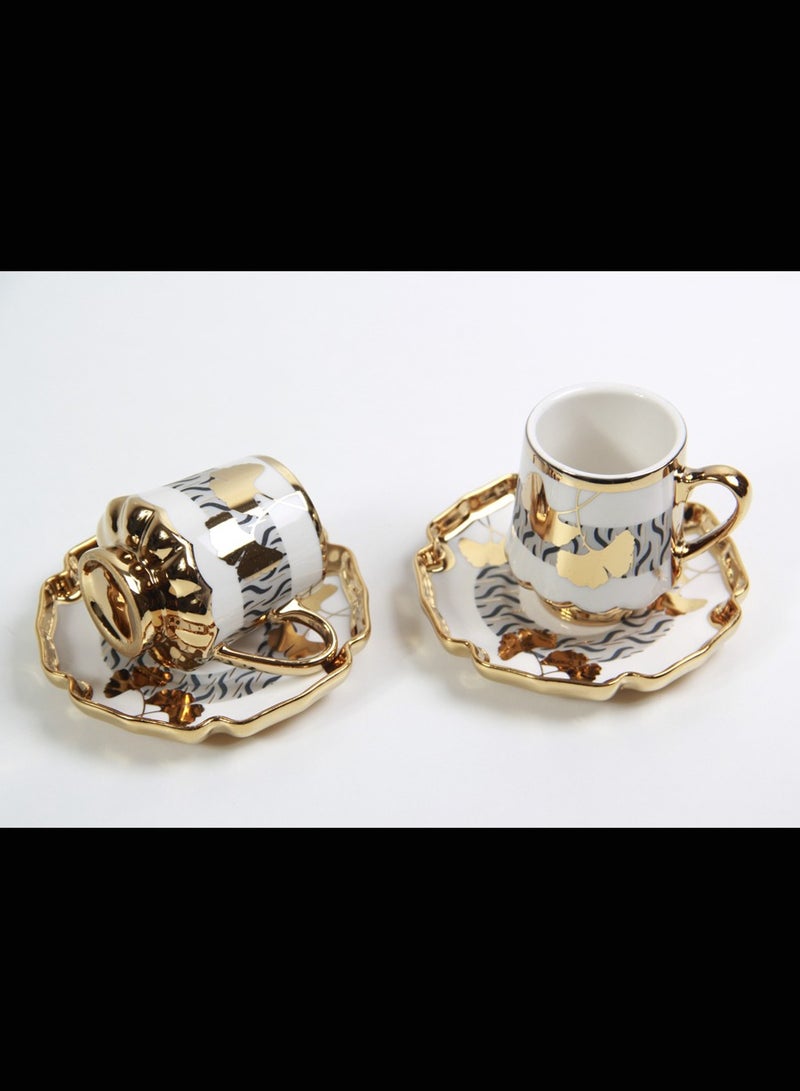 MARS Q A set of coffee cups and saucers - Image 5