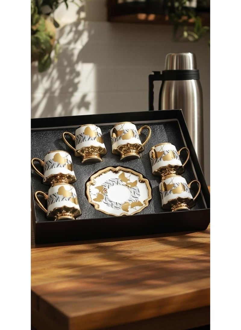 MARS Q A set of coffee cups and saucers - Image 4
