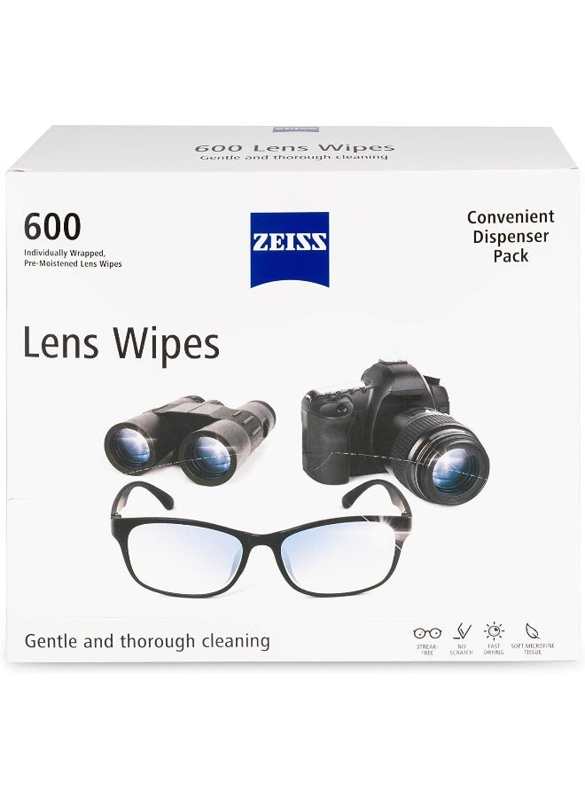 Zeiss Pre-Moistened Lens Cloths Wipes 200 Ct (3 Pack) - Image 1