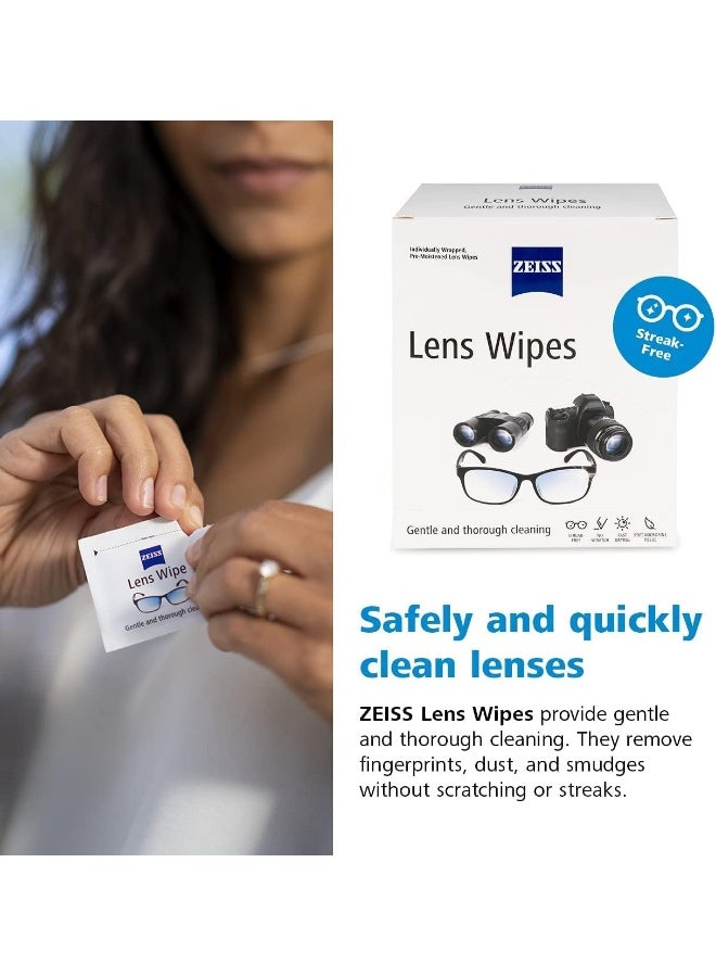Zeiss Pre-Moistened Lens Cloths Wipes 200 Ct (3 Pack) - Image 3