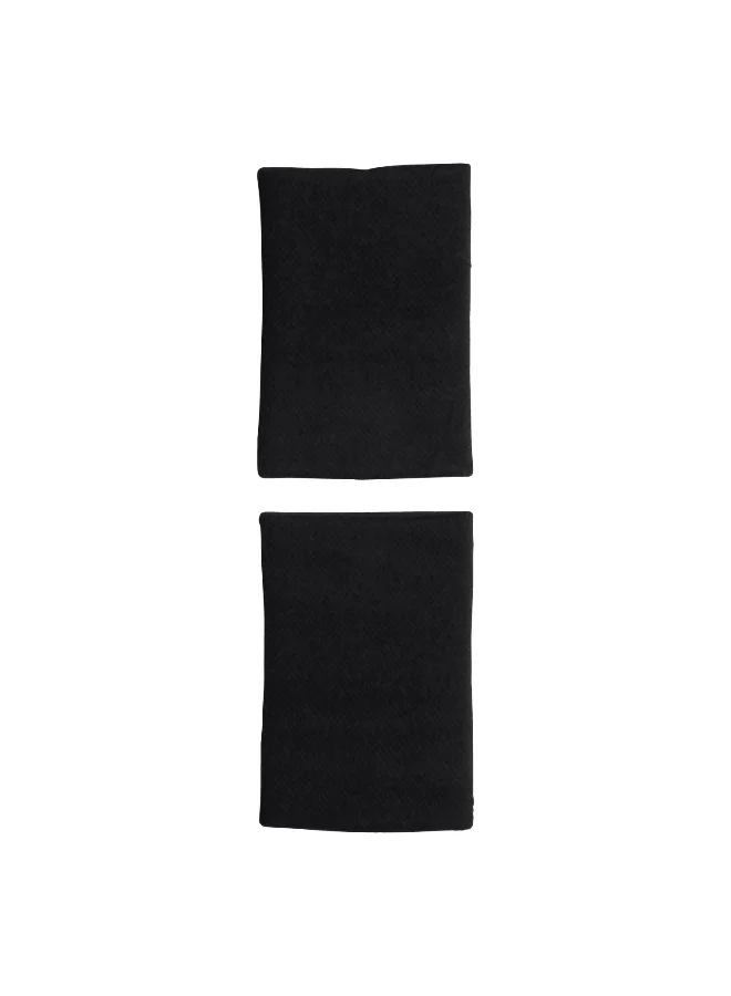 Adidas Adidas Tennis Wb L Black Tennis Wristband For Unisex Men (M/L)