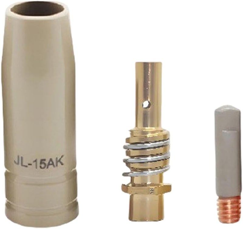 3PCS 1 2mm Copper Welding Torch Nozzles Conductive Tip For Multiple Welder Models - Image 2