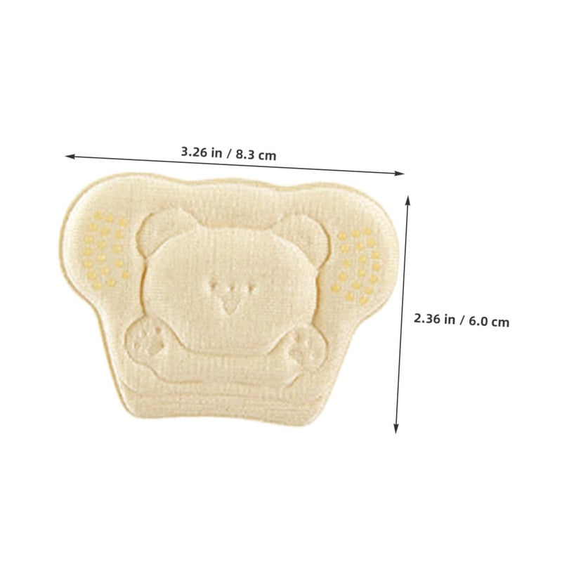 Bear Design Heel Protectors 4 Pairs Wear Resistant Cushions For Blister Prevention Shoe Size Adjustment - Image 3