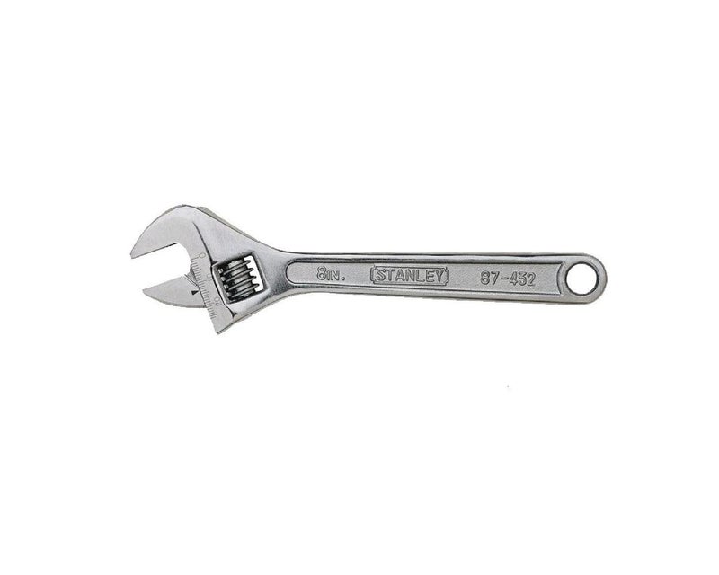 Stanley STANLEY STMT874318 6150mm Chrome Plated Adjustable Wrench  - Image 1