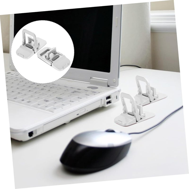 Angoily Gaming Stand Stand Holder 2pcs Feet Support Holder Elevator Non-Slip - Image 3
